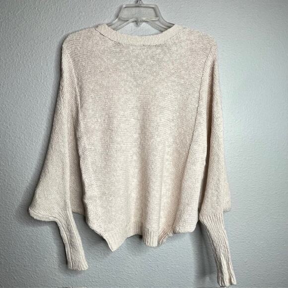 Ruby Moon NEW Button Back Sweater Oatmeal Size X-Small - Picture 2 of 10